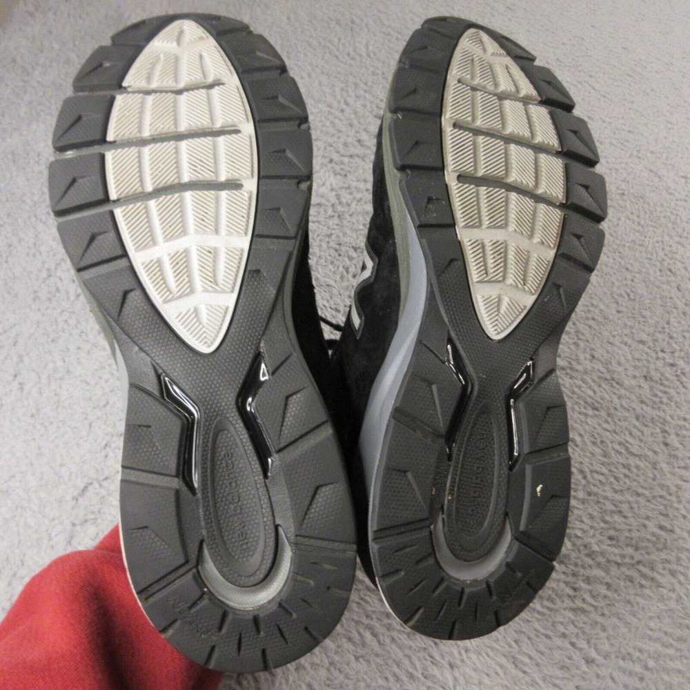 New‎ Balance Womens 990v5 Sneaker Shoes size 9.5 B Black Suede w990bk5 - Picture 7 of 12